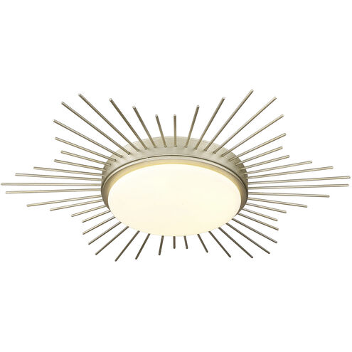 Kieran LED 18.25 inch White Gold Flush Mount Ceiling Light
